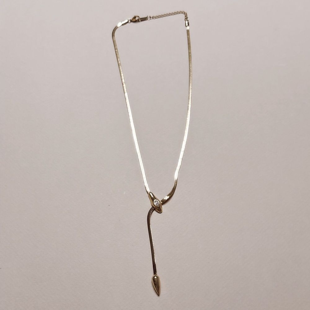 Snake Chain Necklace S950 - Picture 4 of 5